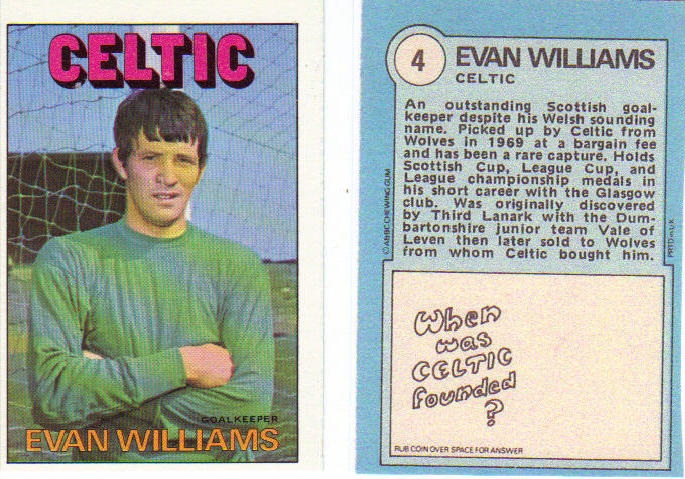 Evan Williams, Celtic FC