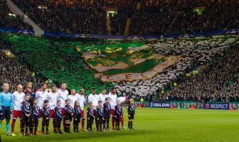 Green Brigade, Celtic v Bayern Munich 2017