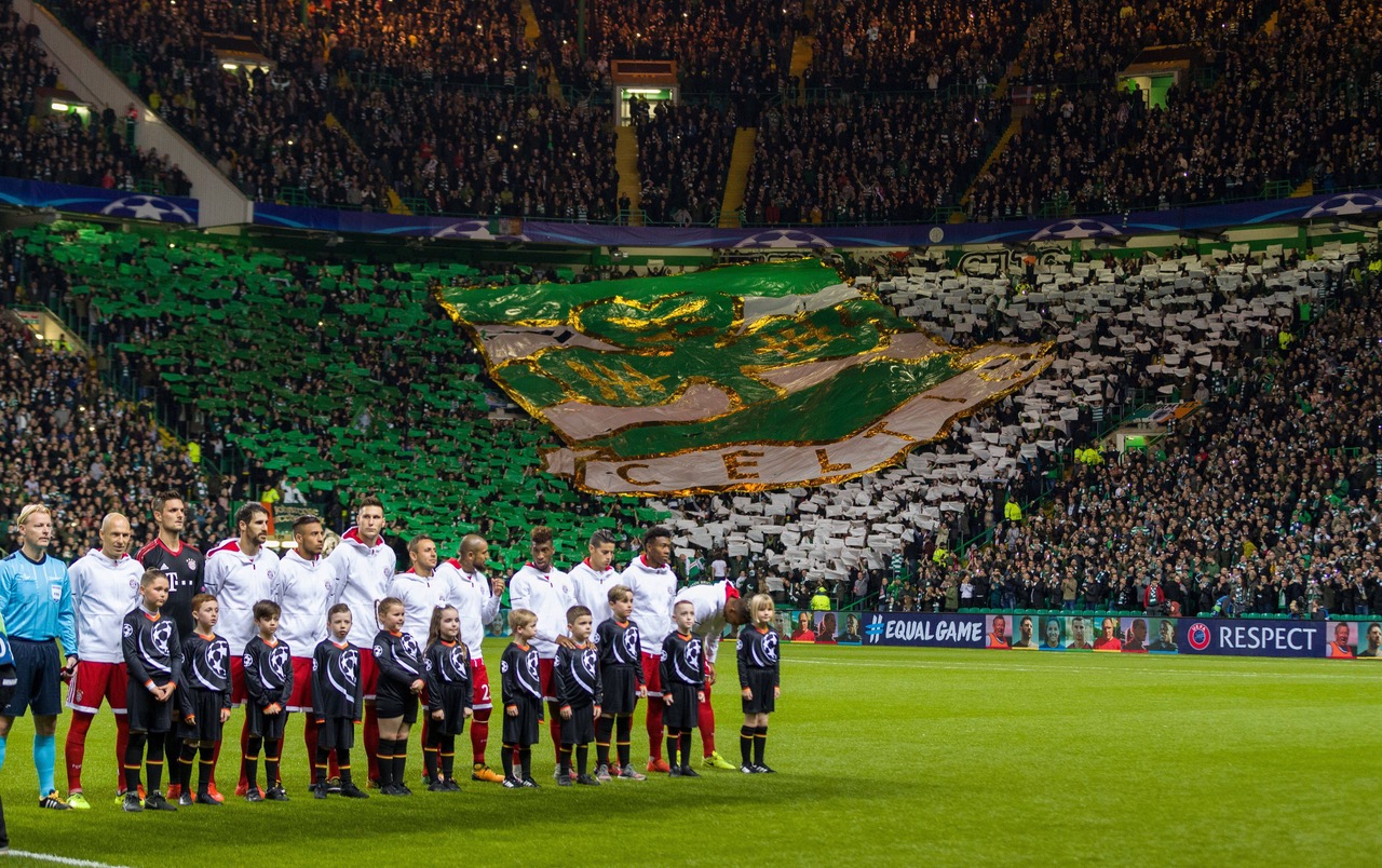 Green Brigade, Celtic v Bayern Munich 2017