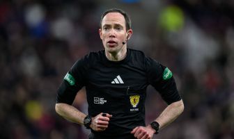 Referee Colin Steven
