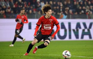 Kyogo Furuhashi of Stade Rennais