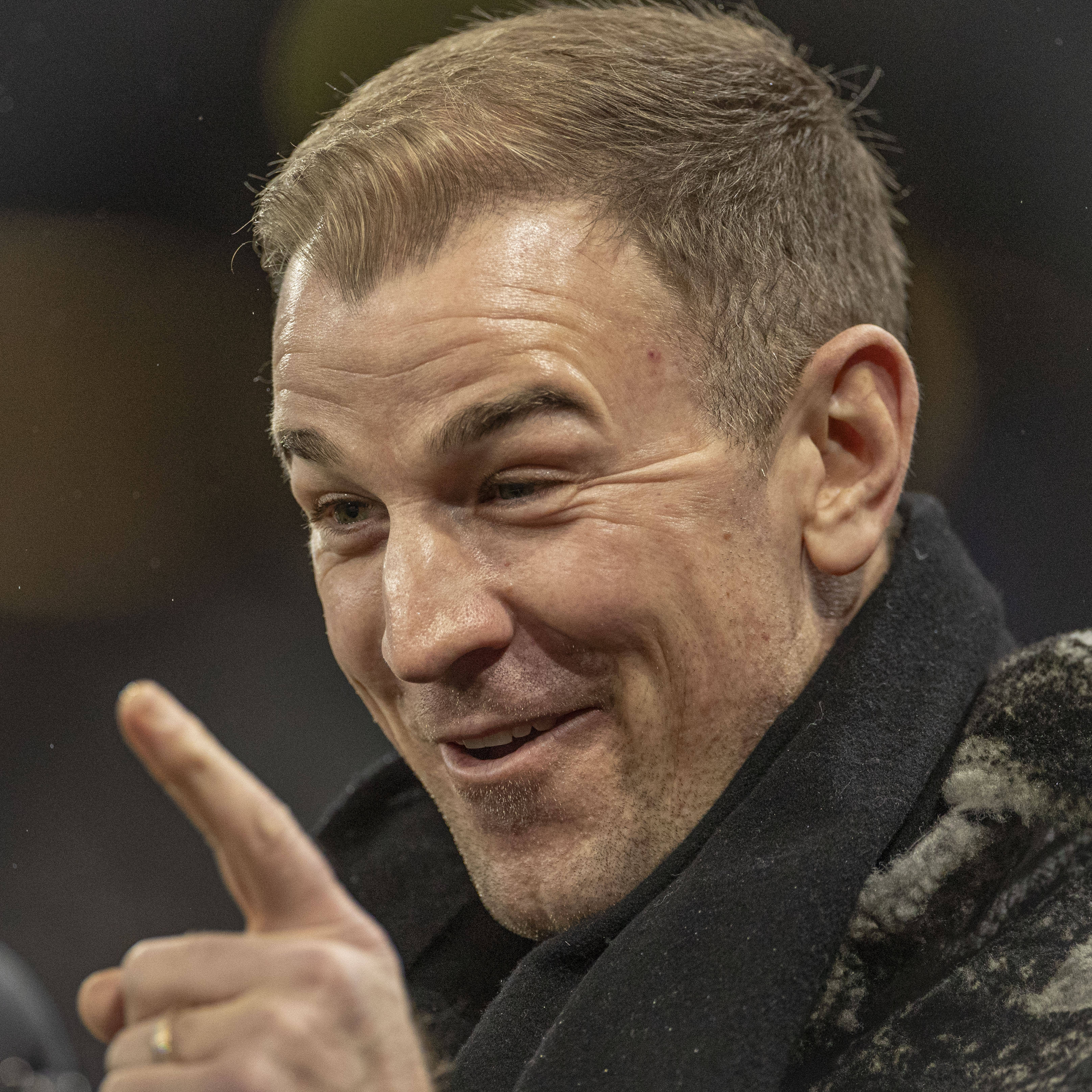 Joe Hart on media duties