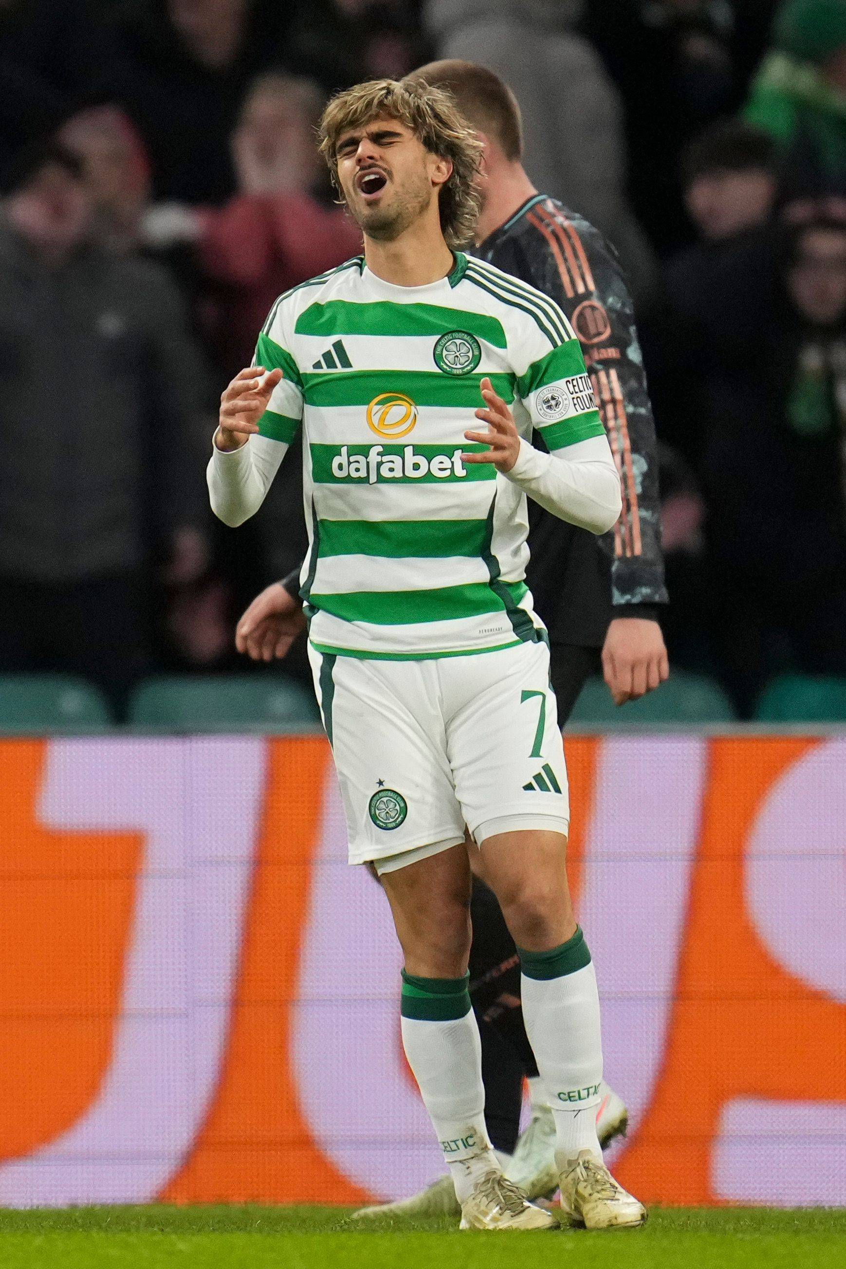 Jota in action against Bayern Munich