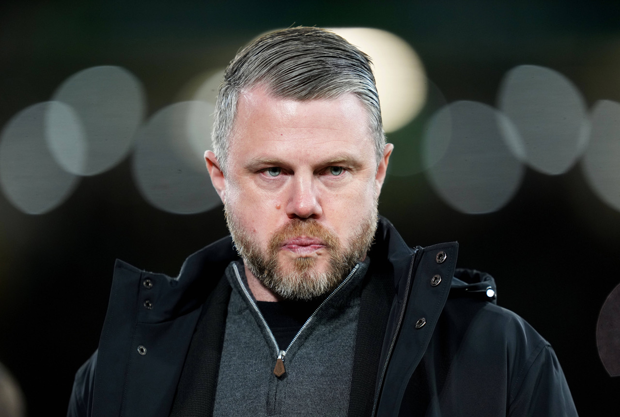 Aberdeen manager Jimmy Thelin