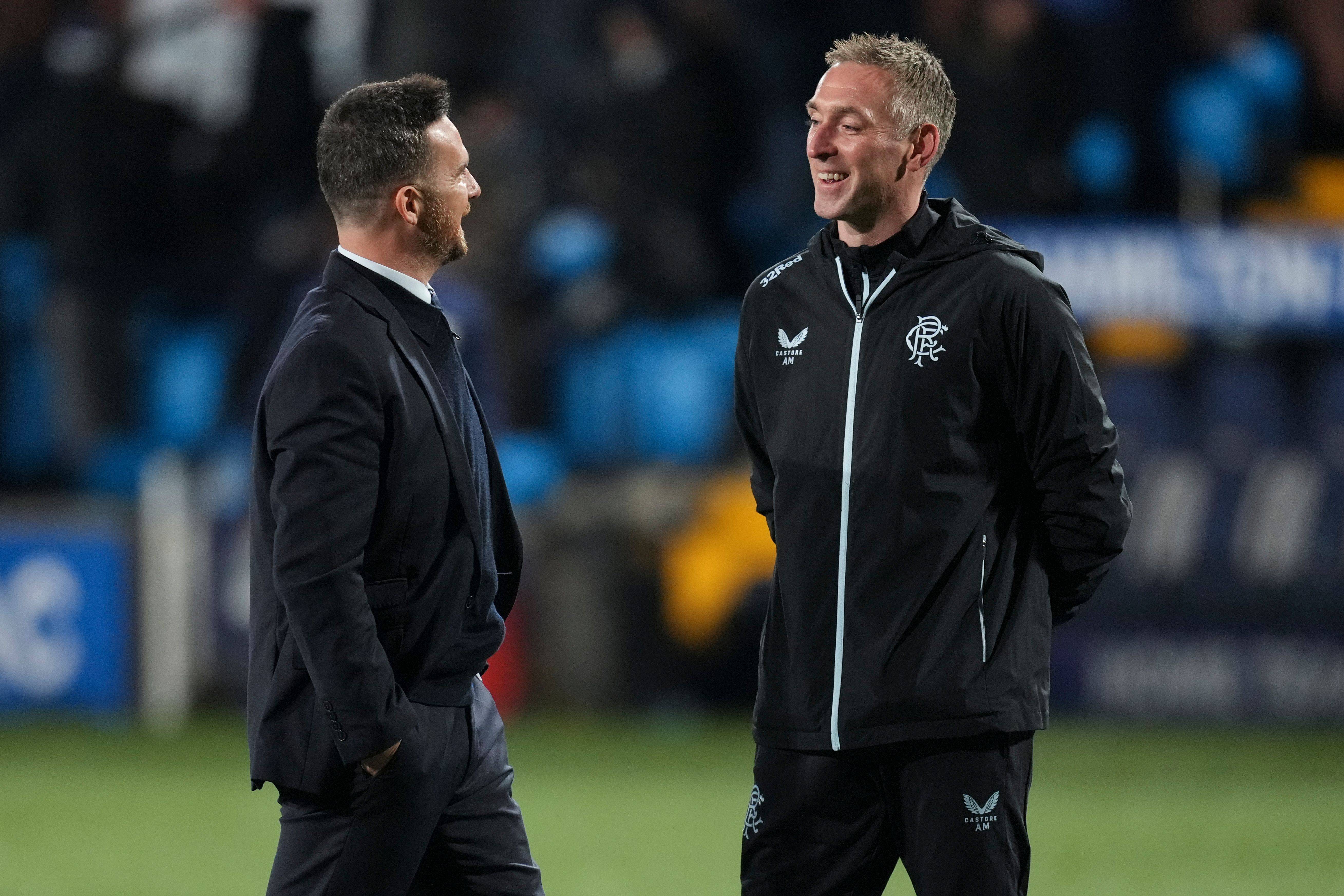 Barry Ferguson and Allan McGregor