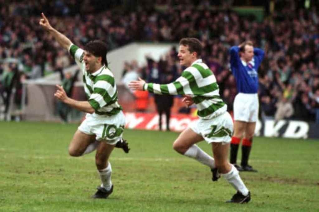 Celtic 2 Rangers 1, 20 March 1993