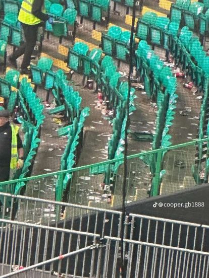 Celtic Park after theRangers visit