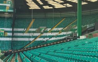 Netting up at Celtic Park