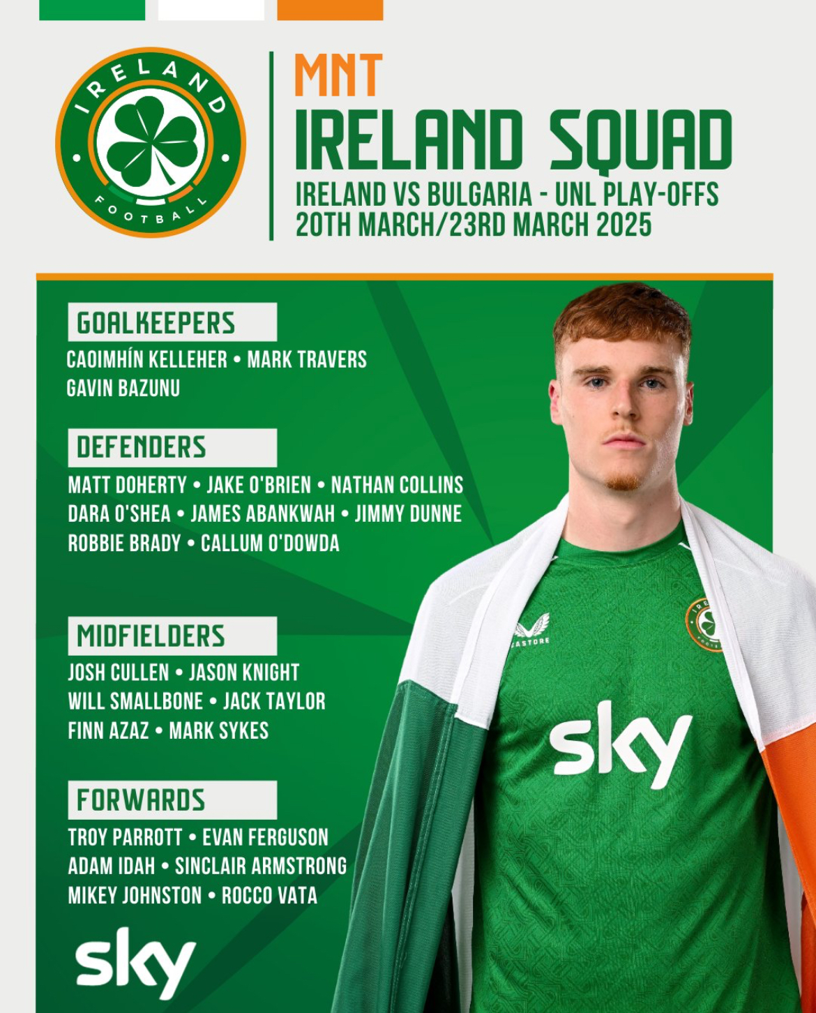 Ireland squad