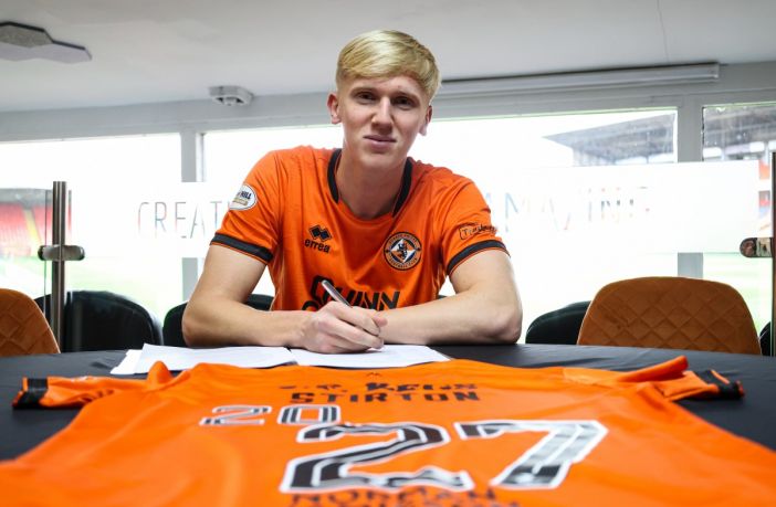 Owen Stirton has pens a contract