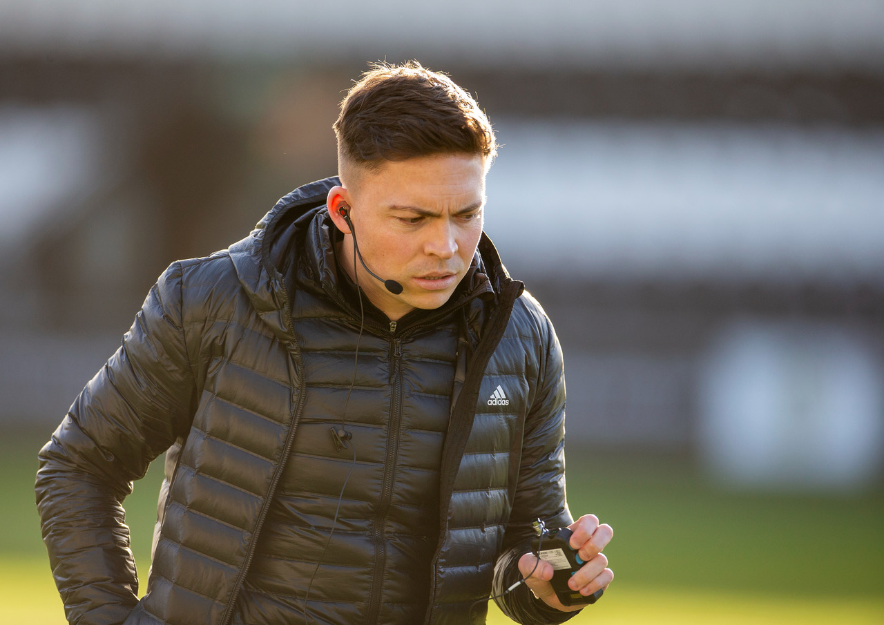 Referee Matthew MacDermid