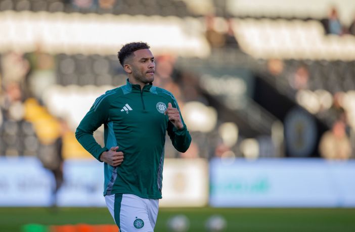 Auston Trusty warms up