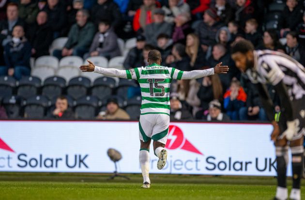 Jeffrey Schlupp celebrates.
