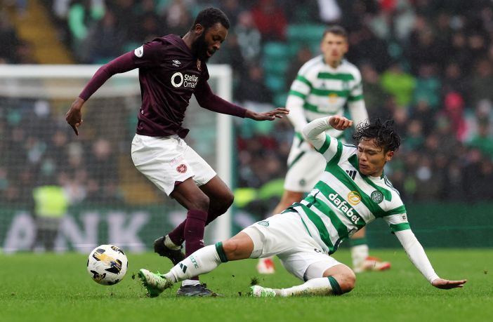 Reo Hatate of Celtic