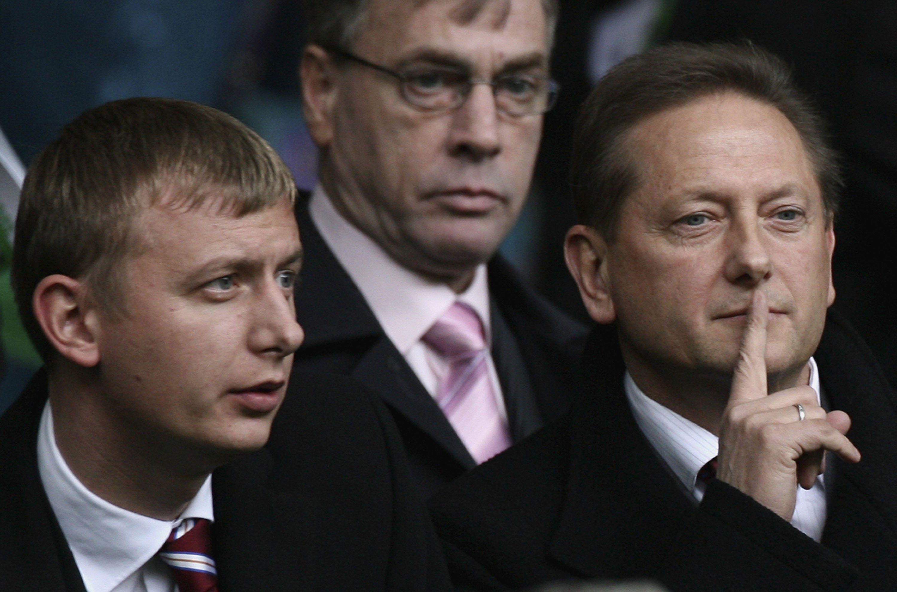 Vladimir Romanov and son Roman