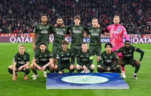 Celtic team in Munich