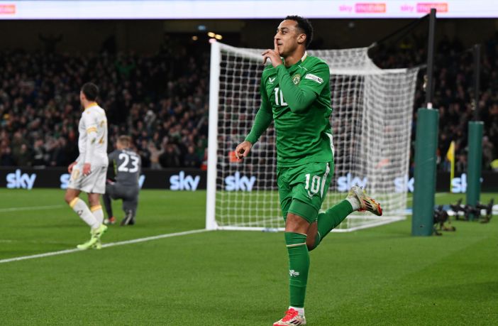 Adam Idah of Republic of Ireland