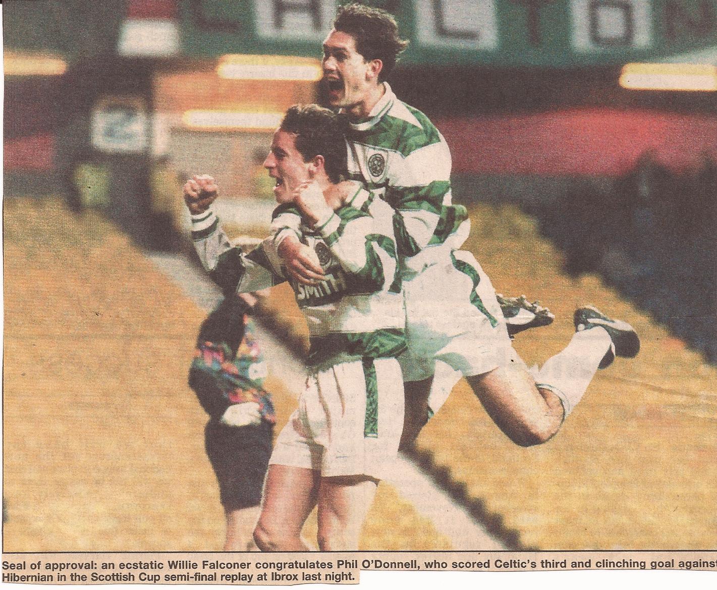 Celtic's Scottish Cup Final replay win over Hibs