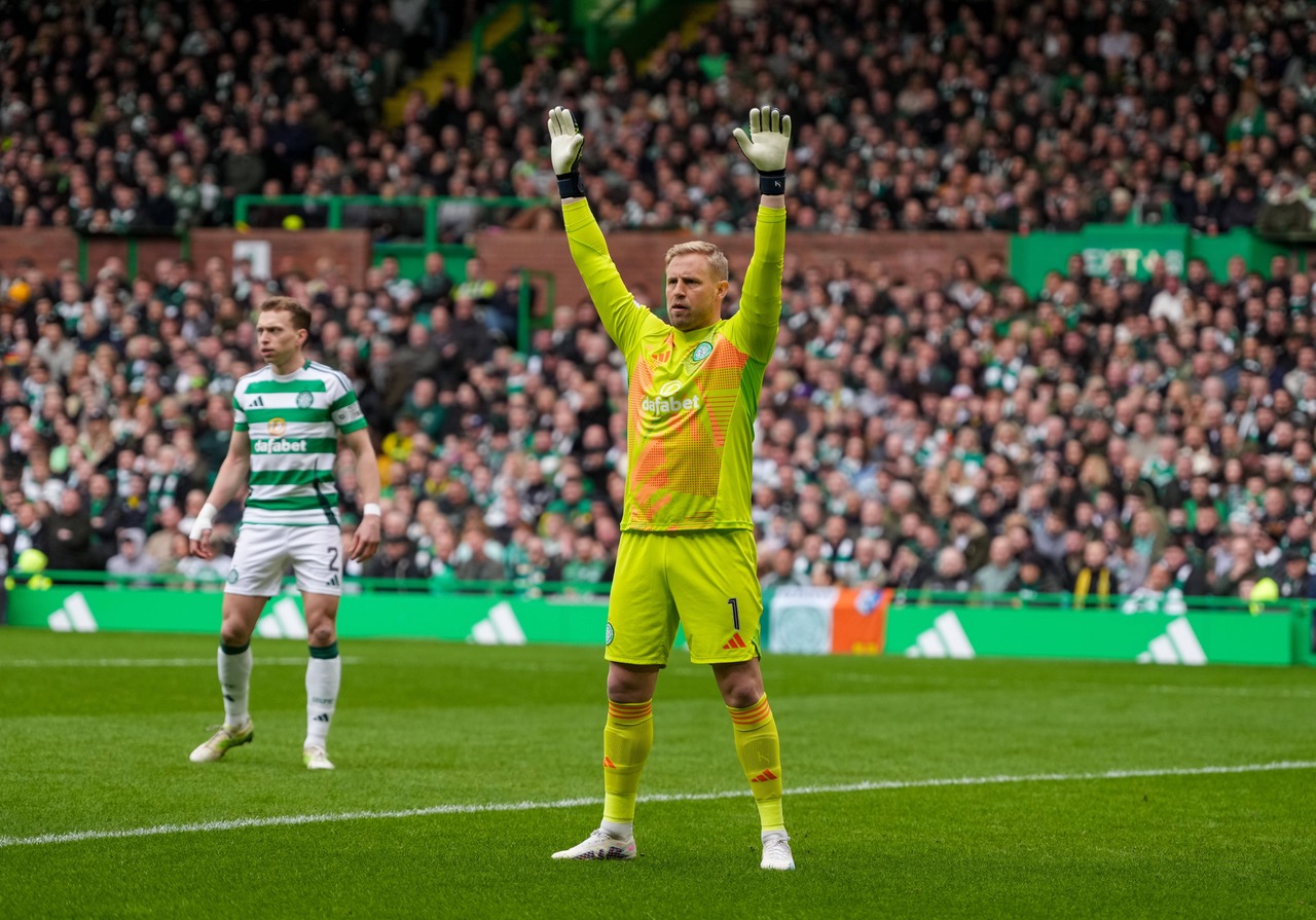 Celtic goalkeeper Kasper Schmeichel