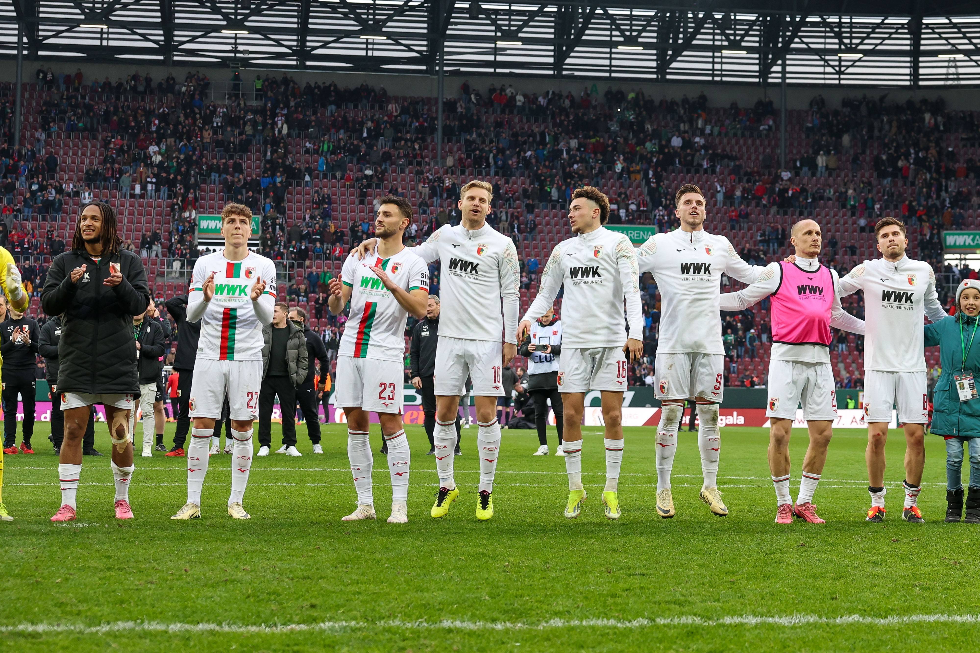 Elvis Rexhbecaj and Arne Egels celebrate a win
