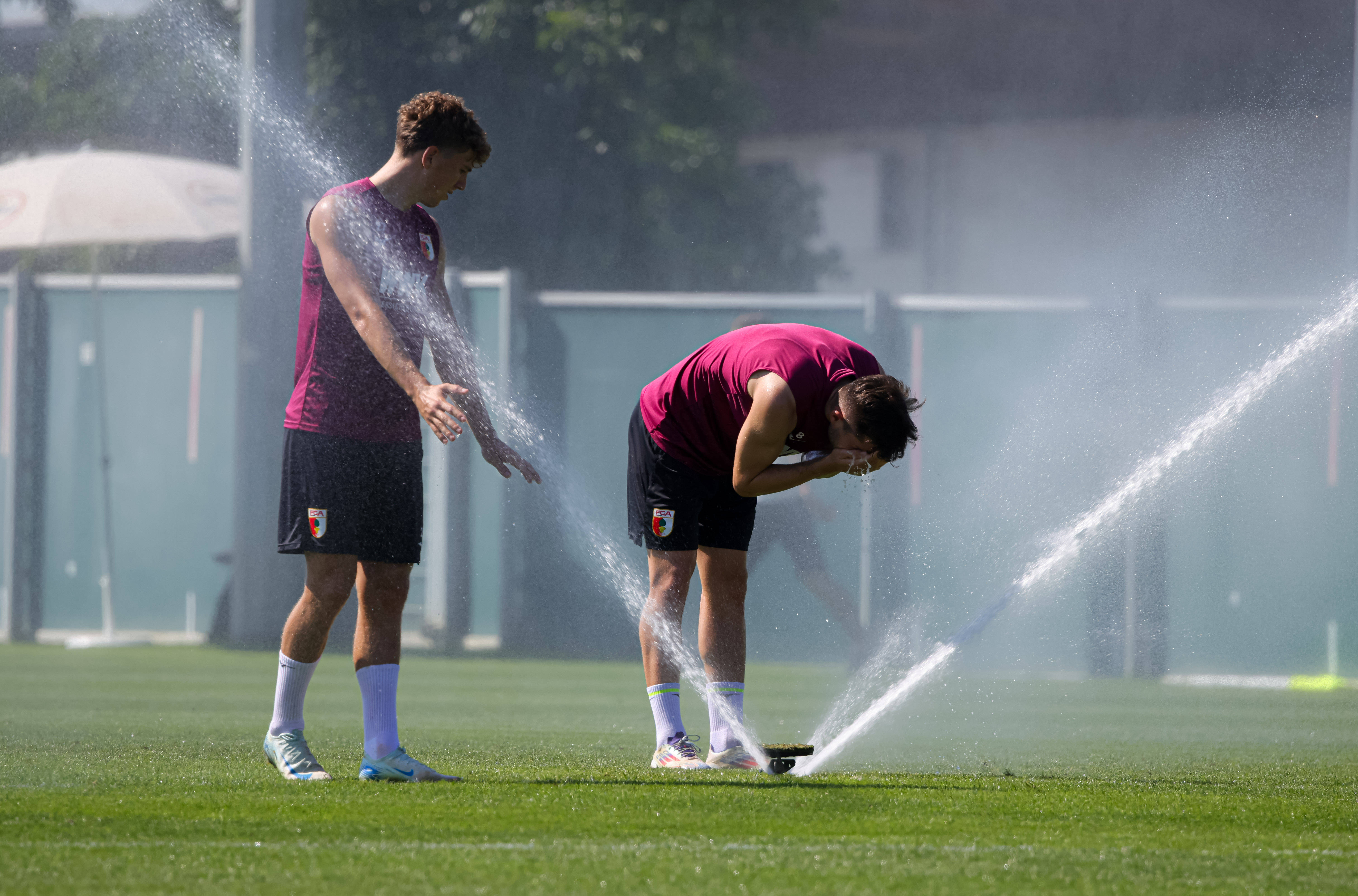 Arne Engels and Elvis Rexhbecaj