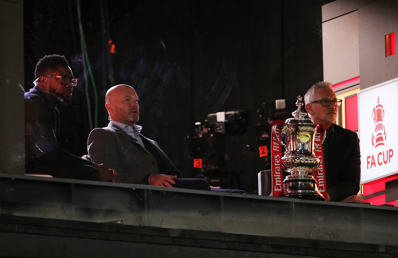 Micah Richards, Alan Shearer and Gary Lineker