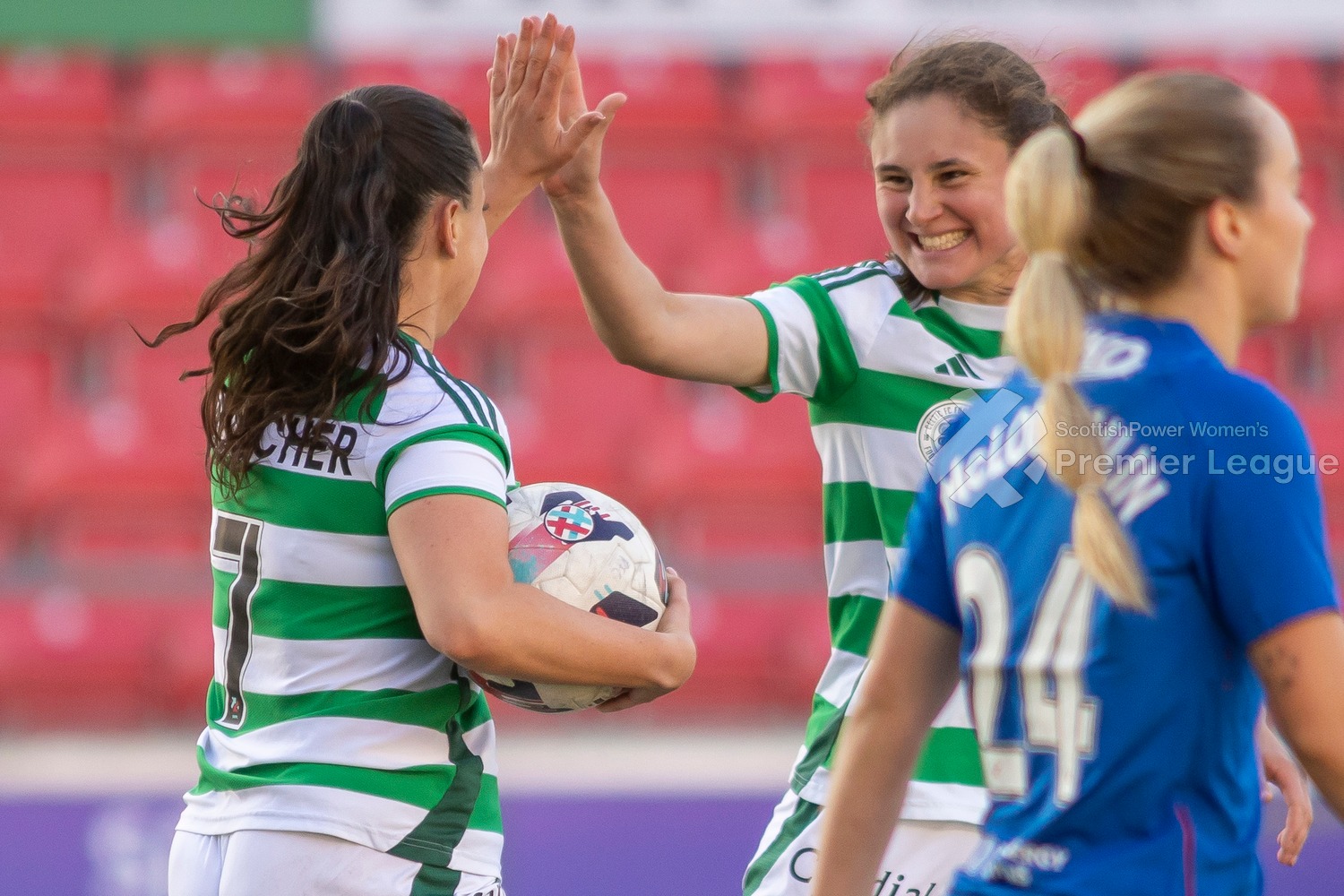 Amy Gallacher scores