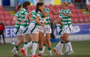 Amy Gallacher scores