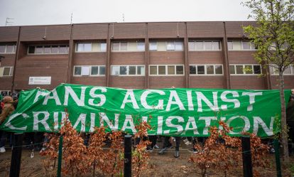 Celtic Fans Against Criminalisation Protest