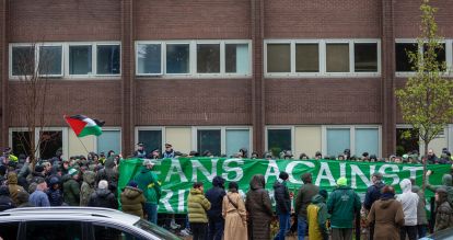 Celtic Fans Against Criminalisation Protest