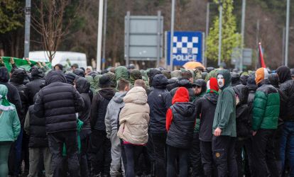 Celtic Fans Against Criminalisation Protest