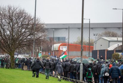 Celtic Fans Against Criminalisation Protest