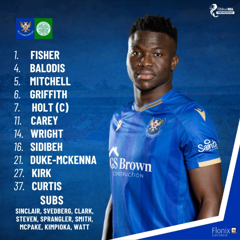 St Johnstone team news