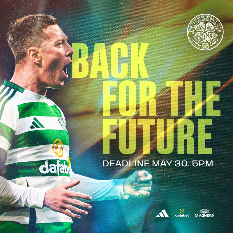 Back for the Future - Celtic FC season ticket renewal campaign