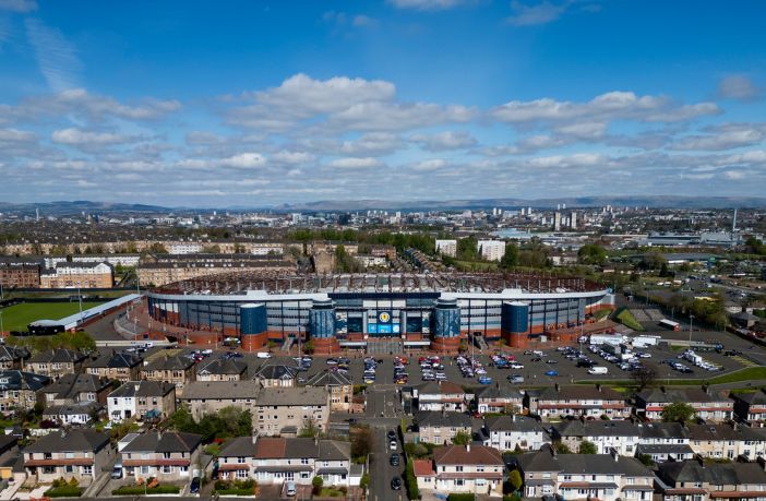 Hampden from the sky