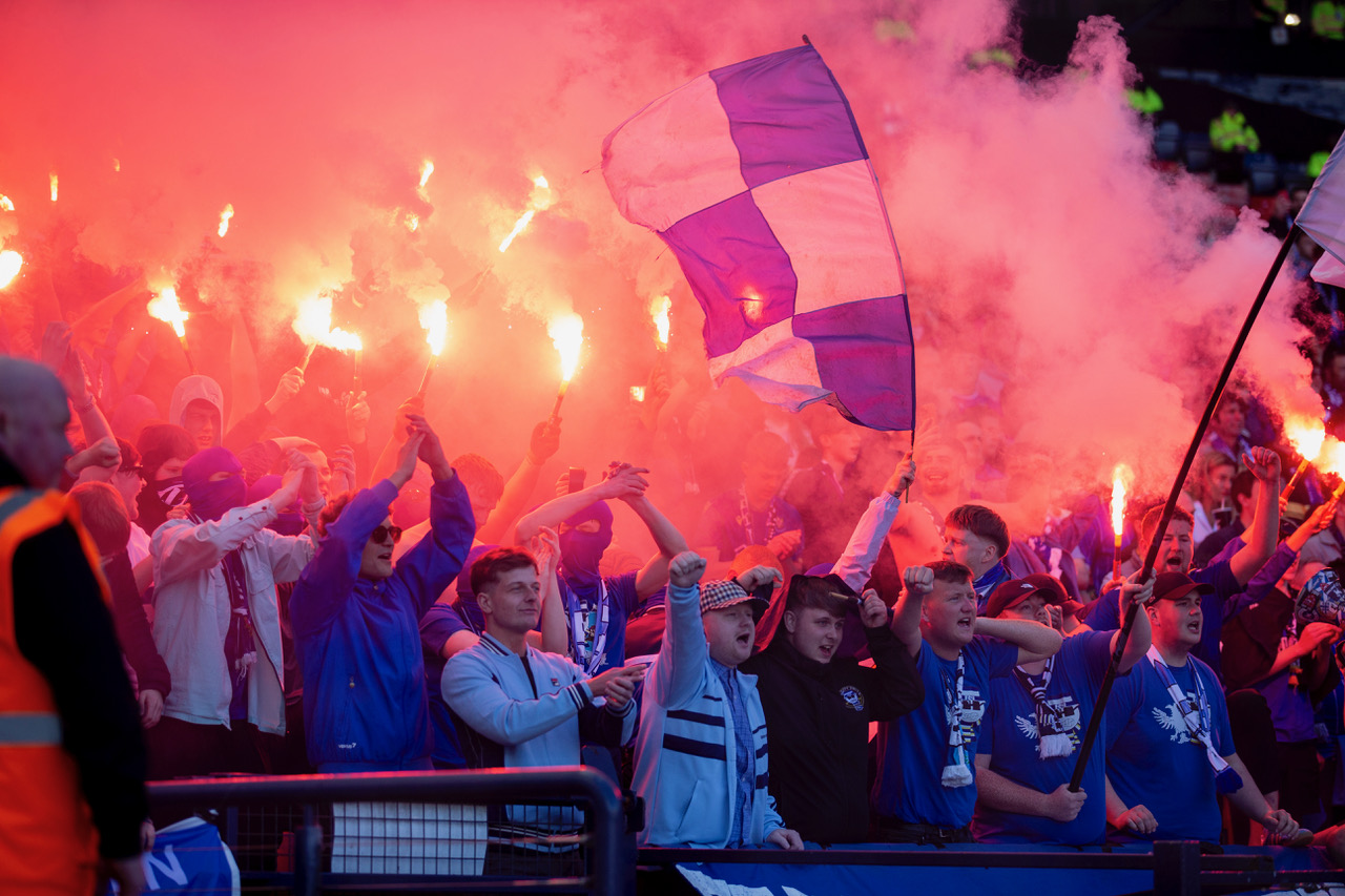 St Johnstone fans 