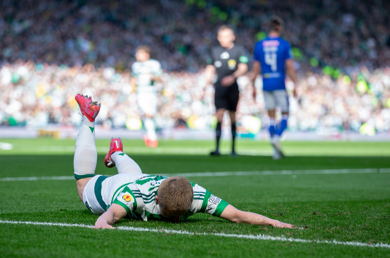 Daizen Maeda celebrates 