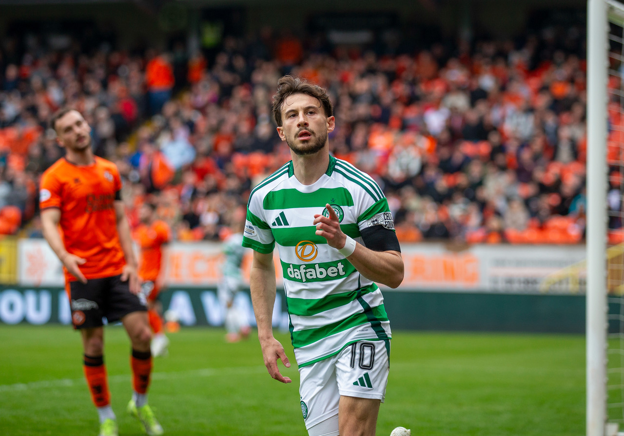 Nicolas Kuhn celebrates