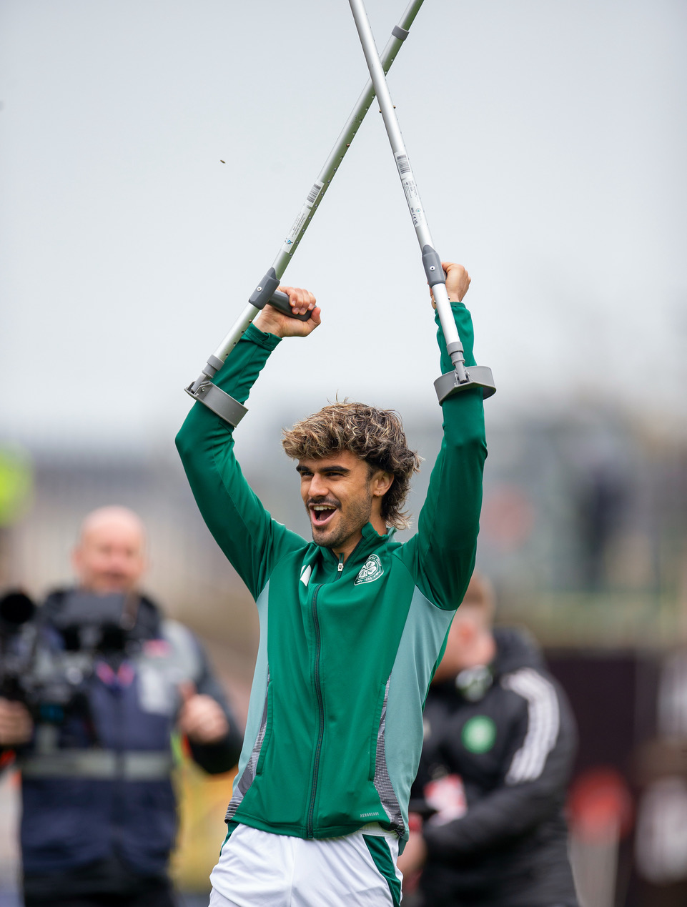 Jota celebrates the title win