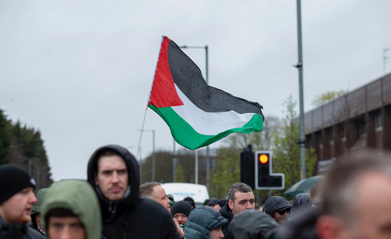 Celtic Fans Against Criminalisation Protest