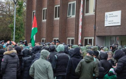 Celtic Fans Against Criminalisation Protest