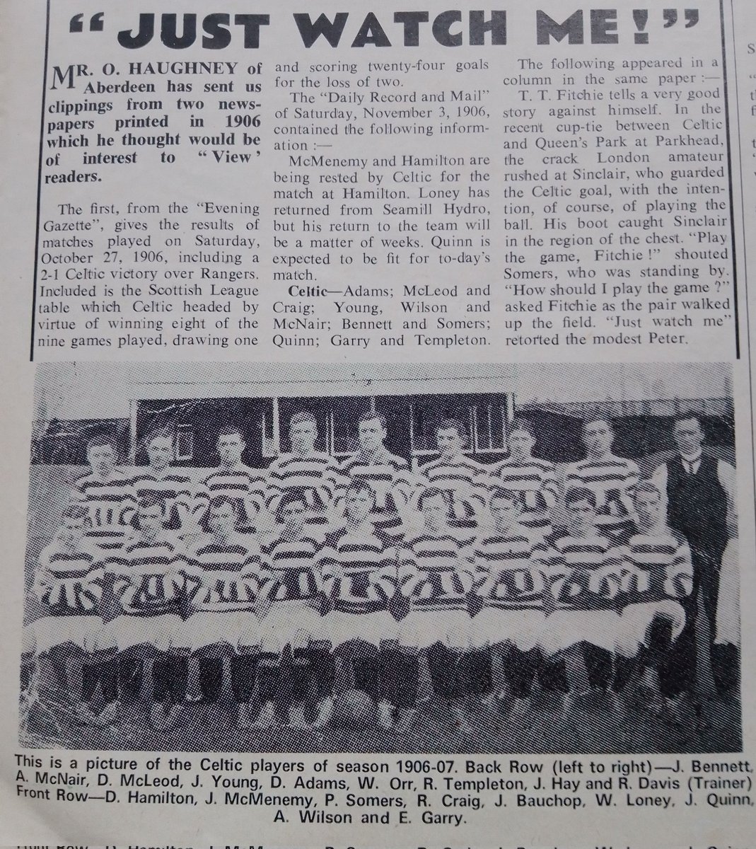 Celtic Champions 1906/07