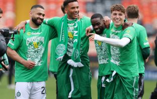 CCV, Trusty, Schlupp and Engels celebrate