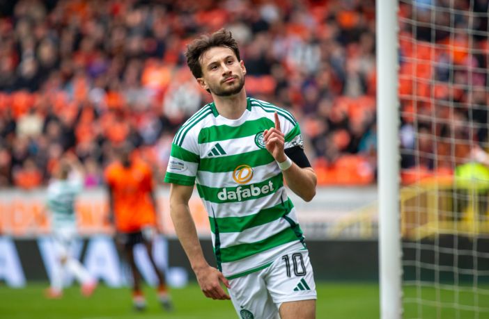 Nicolas Kuhn celebrates