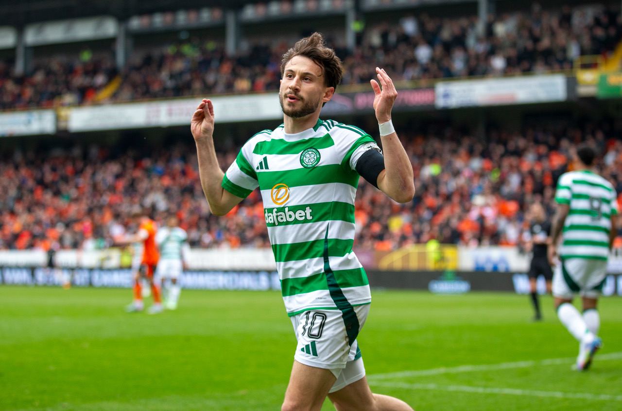 Nicolas Kuhn celebrates