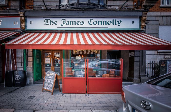 James Connolly Pub on Eden Quay, Dublin