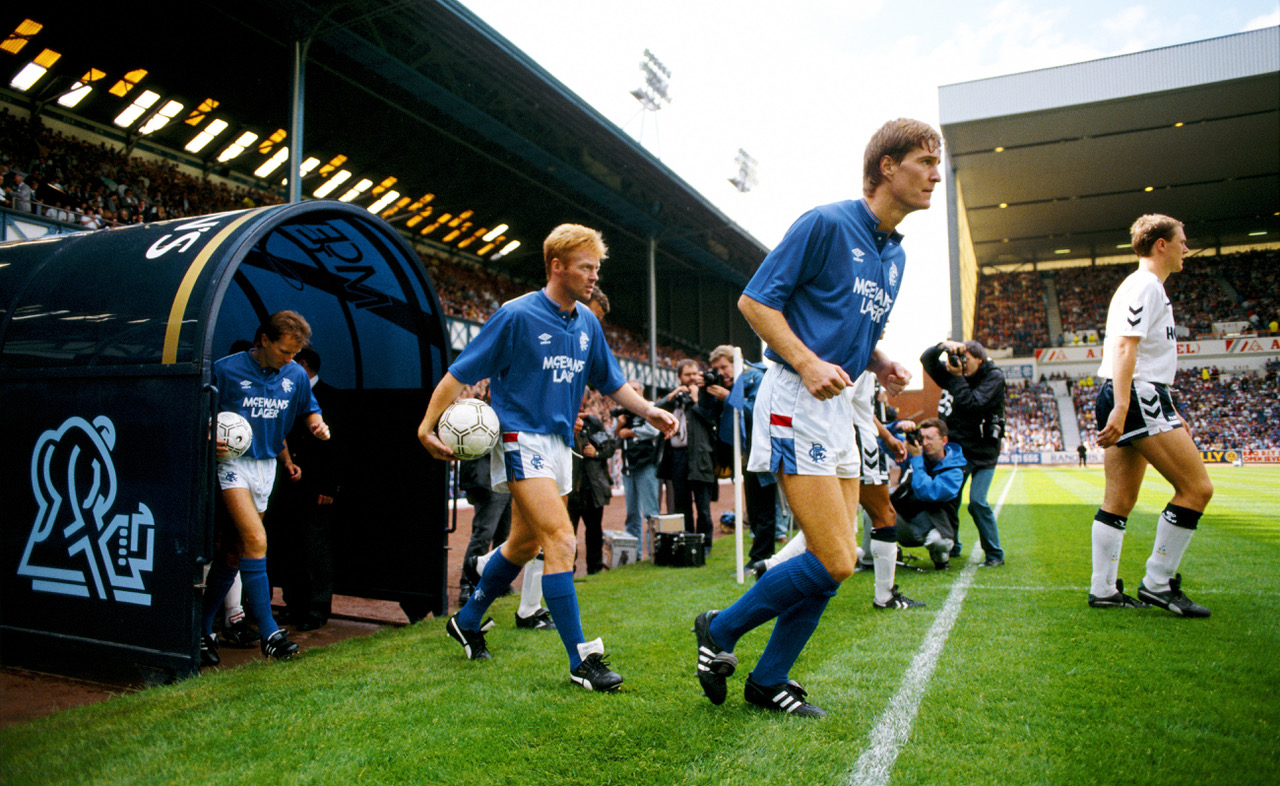Mo Johnston's Rangers debut 