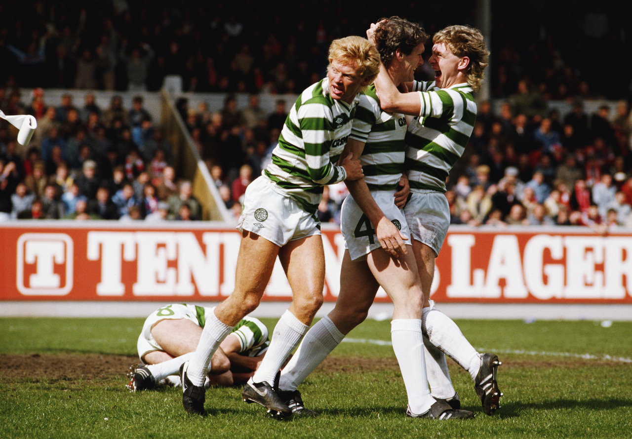 Roy Aitken, Mo Johnston and Peter Grant