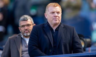 Neil Lennon and Callum Davidson