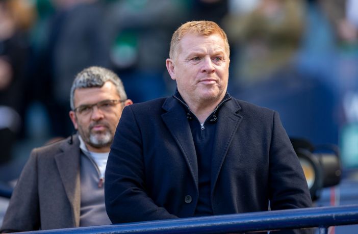 Neil Lennon and Callum Davidson
